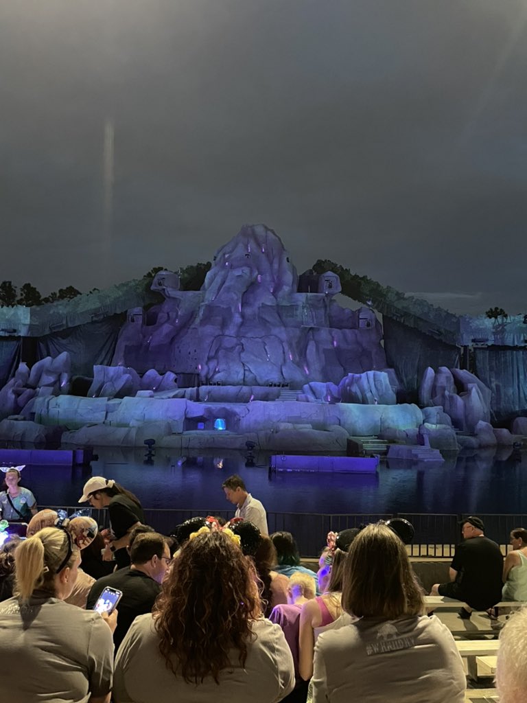 FieroFun's tweet image. Waiting on #Fantasmic to start! First time seeing it at #WDW since it restarted after Covid. So excited!!!! #mostmagicalplaceonearth #disney