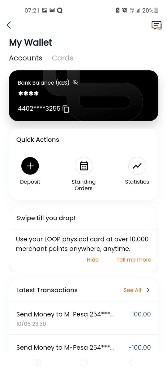 IKabaridi's tweet photo. @NCBABankKenya
Thanks for providing loop which very relaible,easy to use and saves time...carrying my bank(NCBA Loop) wherever I go it's a pleasure for me. #easyaccess #NCBALoop https://t.co/sHKVYOt2h7