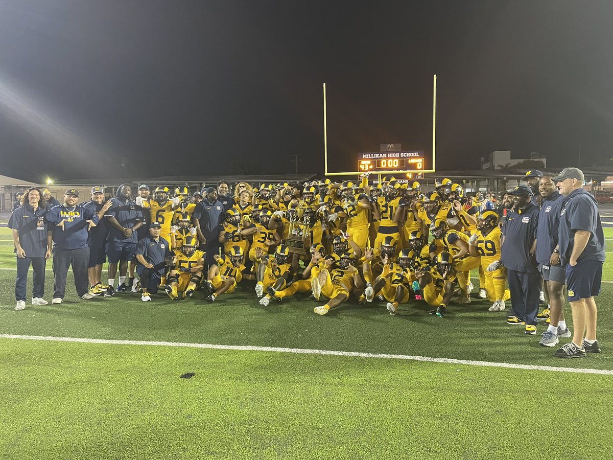 The Hamilton Trophy stays home at Millikan!!
