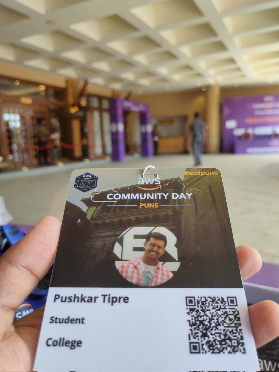 PushkarTipre's tweet photo. Volunteering at @AwsPune  
Thanks @Ishandesh07 and @AwsPune for such a great opportunity ✨🤝💪 https://t.co/El8bmhDjqD