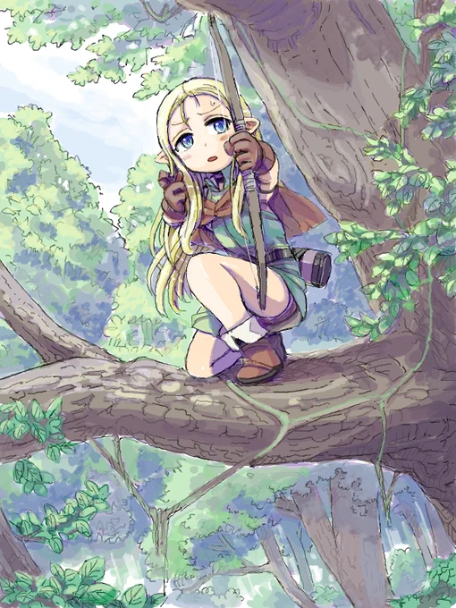 abbtk14さんに以前描いたエルフちゃんを立体化していただきました 可愛いく凄く作り込まれているので皆是非見てね 