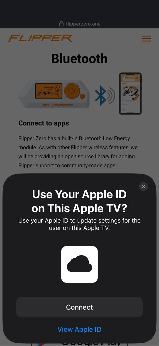 On Thursday, if you happened to see popups like this, it was proudly delivered to you via Bluetooth LE from your cyberbuddy, #FlipperZero. You are welcome.