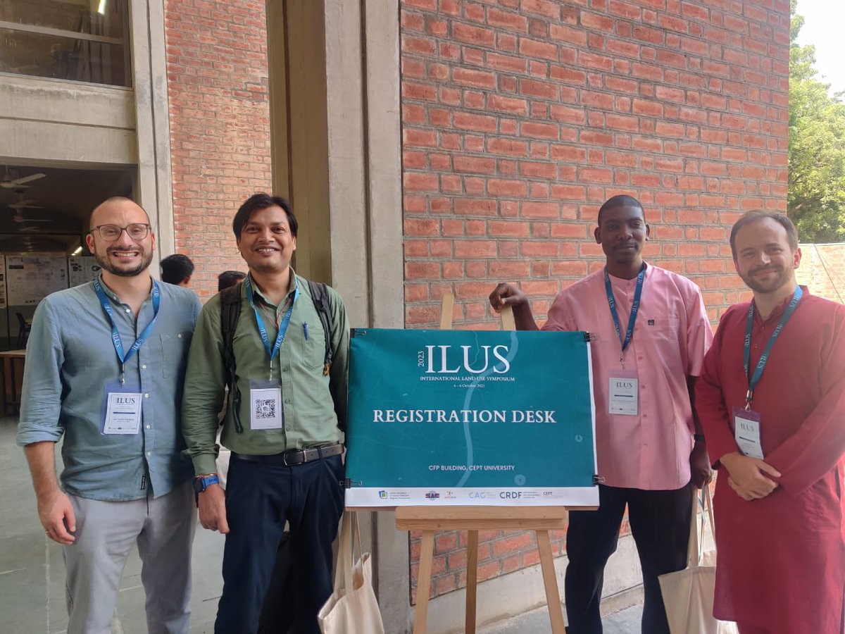 Idris2023's tweet photo. Alhamdulillah, ILUS2023 was a great opportunity for me to meet global thinkers and spatial analysts on Urbanism and Urban dynamics. Thank you CEPT University for hosting us and the kind display of Indian gestures. Shukriya Hindustano. https://t.co/ERPuLoR0xC