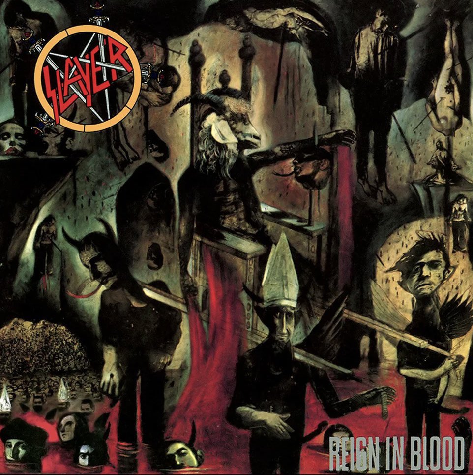 Oct 7th 1986 #Slayer released the GREAT album 'Reign In Blood' #AngelOfDeath #RainingBlood #ThrashMetal Did you know... #KerrangMagazine described it as the 'heaviest album of all time” and listed the album at number 27 among the '100 Greatest Heavy Metal Albums of All Time'.