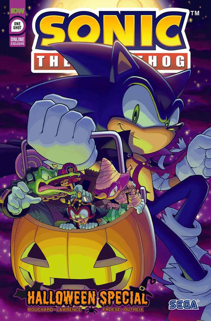 IDWSonicNews on X: Sonic the Hedgehog #1 5th Anniversary Edition - Online  Exclusive will be available on @IDWPublishing's storefront tomorrow. This  exclusive will feature a foil cover and retails for $20 USD. #