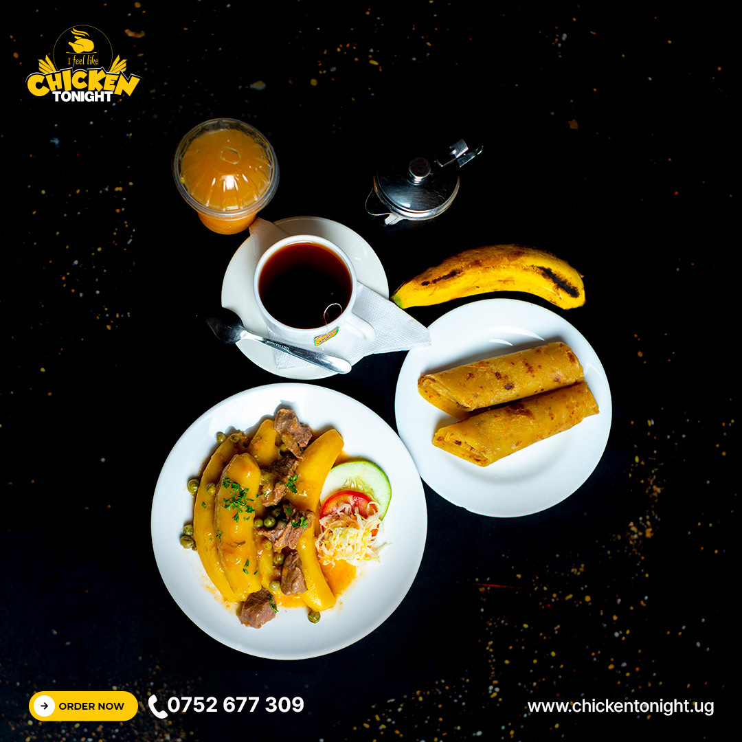 Chicken2nite_Ug's tweet photo. Long Friday night, no problem. We got you!😜
Pass by any of our branches and order our heavy breakfast.
#FfeTuliAvailable247 #FeedTheFeeling #IFeelLikeChickenTonight https://t.co/ECIkoJmmZ7