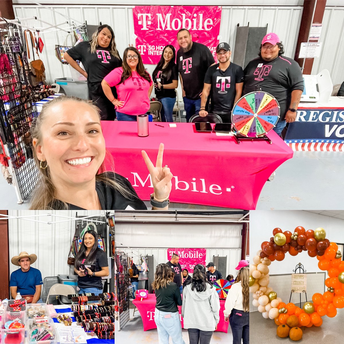 VanessaKTweets's tweet image. What a great way to cap off #CustomerServiceAppreciationWeek! We finished it off at Reeves county Fall Festival in Pecos, TX. Just ahead of our NSO that opens mid Nov. 👏🏼 🍁 #marketGrowth #8LineBiz Thx for all you do team! 💕⭐️