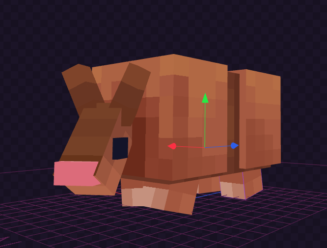 TheOwlManBranch's tweet photo. my take on theee minecraft armadillo loool https://t.co/fNTxIRZwMU
