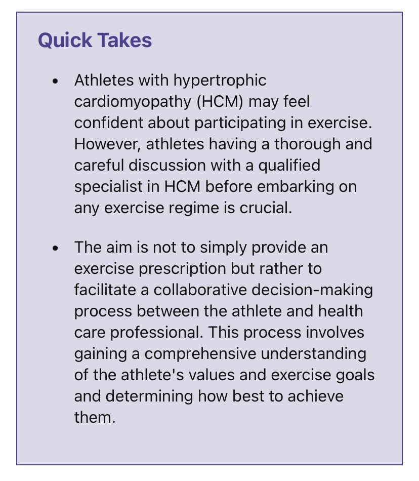📢 New @ACCinTouch Series on ACC.org “CV Sports Chat”: Exclusive interviews with #SportsCardio experts on hot topics in the field Check out the 1st edition with Dr. Rachel Lampert on Exercise Prescriptions & Shared Decision Making in HCM acc.org/Latest-in-Card…