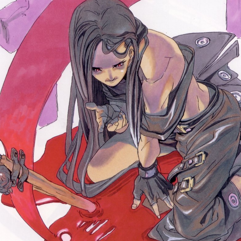 urfavsrsilly's tweet photo. SILLY CHARACTER #110 ISSSSS.. TESTAMENT FROM #GUILTYGEAR !! Who probably likes goth aesthetics https://t.co/55R9UkXWR7