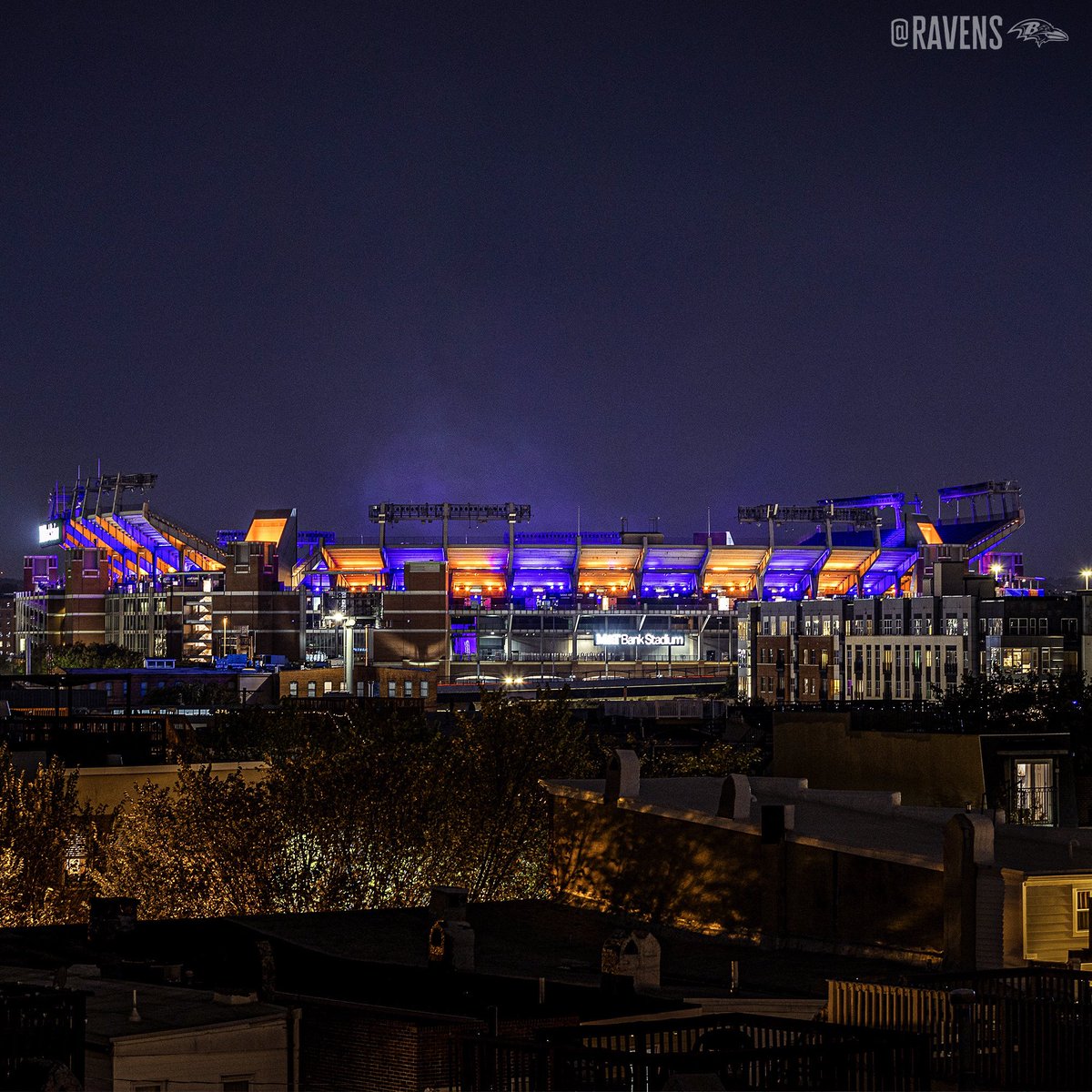 Ravens's tweet photo. Purple AND Orange Friday. 😈🧡 https://t.co/bmS7hnUk5I