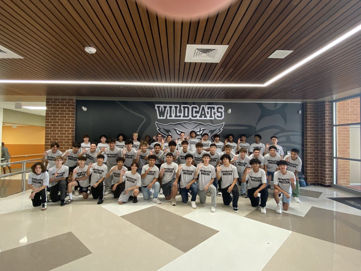 The Wildcats soccer team is ready to go, only two more months till kick off.