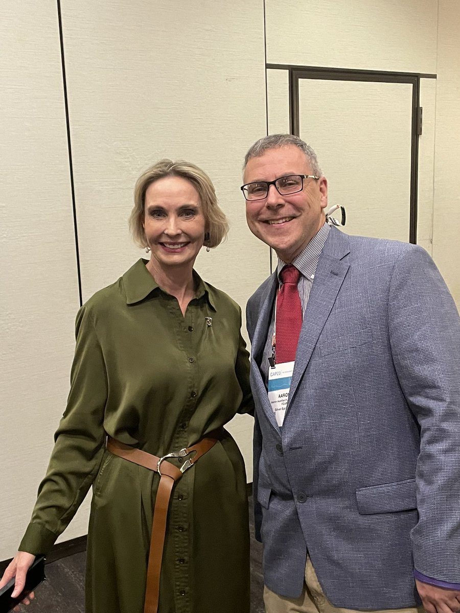 aaron_auerbach's tweet photo. Thank you to Dr Emily Volk for all your leadership.  Let’s get this meeting rolling #CAP23 https://t.co/jxYk4sGGst