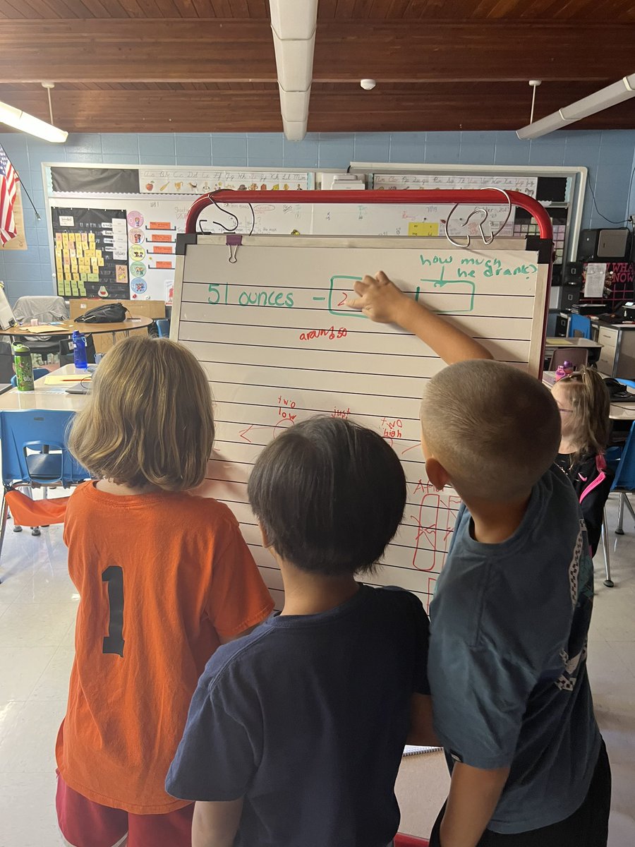 3 Act Task + Building Thinking Classrooms instructional practices = Motivated, Engaged, and THINKING third graders! 

Excited for our book club to begin 📖 @gfletchy @PeterLiljedahl @MTSD_Sup @MTSDCurriculum #math #elementaryschool #mathmomentsthatmatter