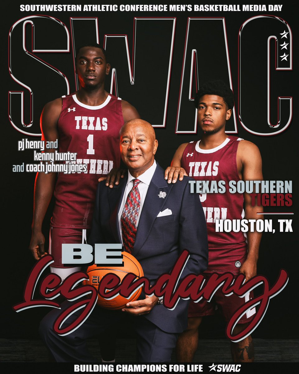 SWAC Magazine Vol. II
Be Legendary 🐅

📸💻: <a href="/bposports/">Alexis Blue</a> 

#SWACMD | #SWACMBB