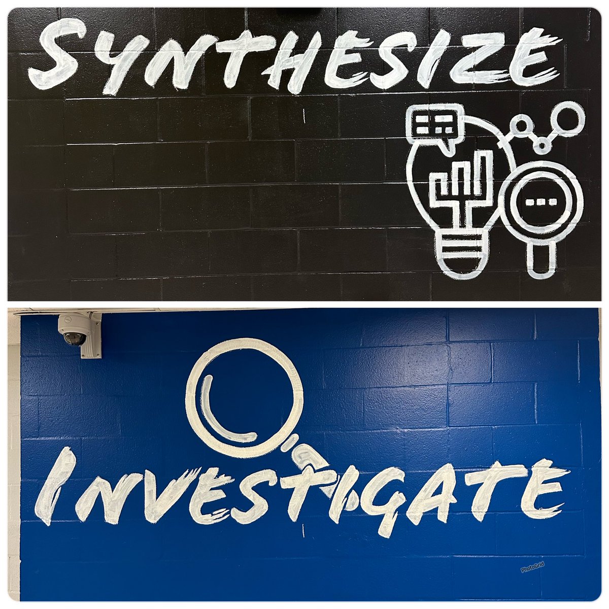 T Bradley Murals (@tbradleymurals) on Twitter photo This morning I was also <a href="/FondrenMS_HISD/">Fondren Middle School</a> adding the last words & icons to the columns, plus an additional logo. Then Kayleigh & Olga began filling them in! This morning I was also <a href="/FondrenMS_HISD/">Fondren Middle School</a> adding the last words & icons to the columns, plus an additional logo. Then Kayleigh & Olga began filling them in!