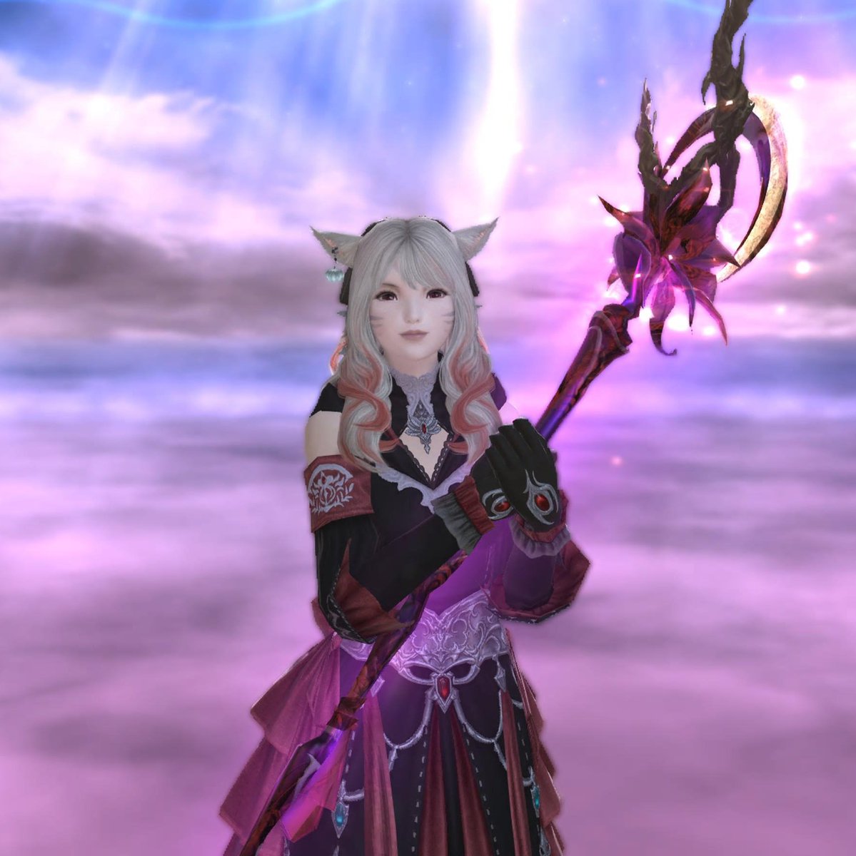 SkyeLihT's tweet photo. She (Whomst is also Me) #FFXIV https://t.co/mkKA0F86pr