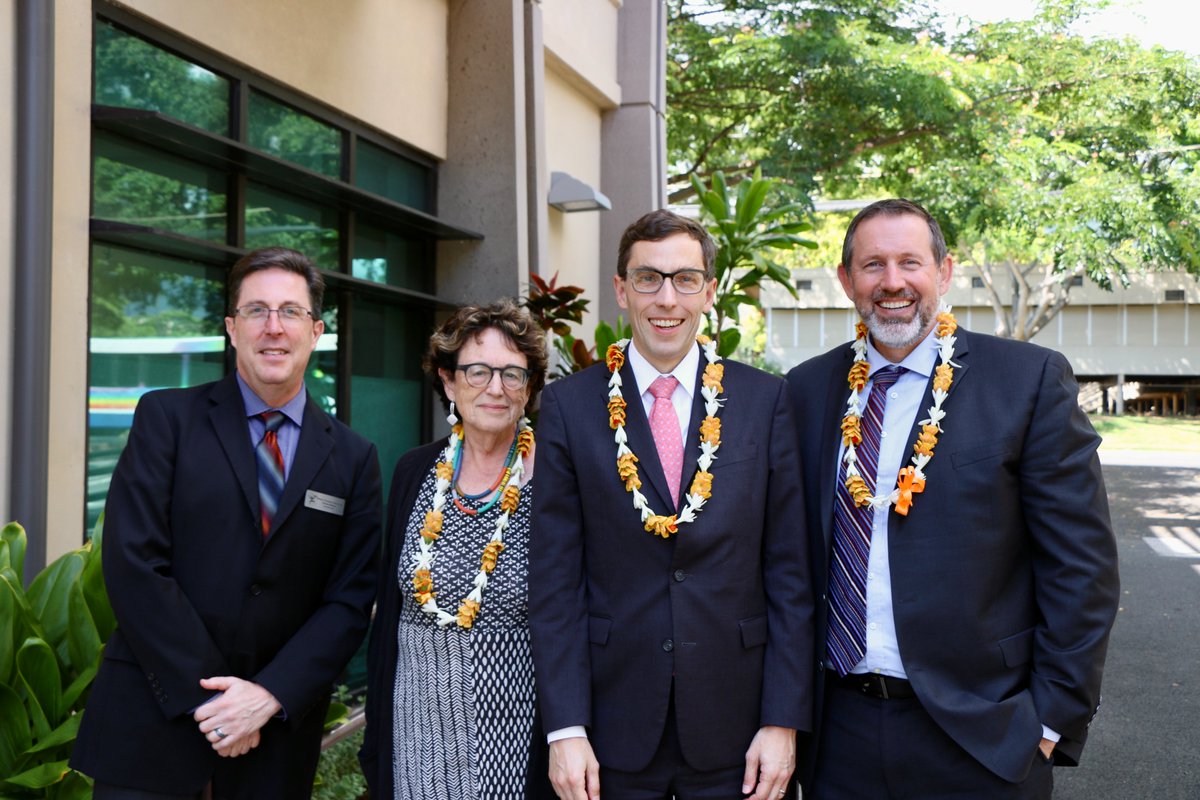 UHMLawSchool's tweet photo. It was an honor to host the U.S. Court of Appeals for the Ninth Circuit as they conducted oral arguments in our #WSRSL Moot Courtroom this week! Our students and faculty were able to interact with the judges and clerks, learning from their experiences  manaʻo.
📷: Frankie Marullo https://t.co/TTLlKKeEqu