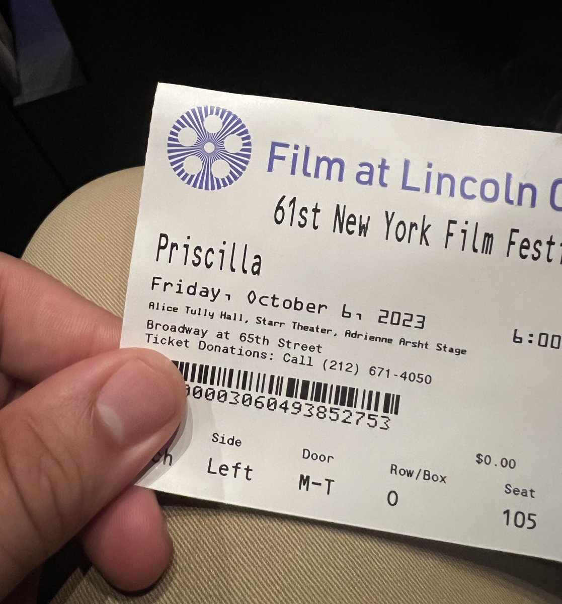 keatonkildebell's tweet photo. i knew the second “priscilla” opened in the 60s with a ramones song from the 80s that we were so fucking back… five stars https://t.co/kOOfiE9BDl