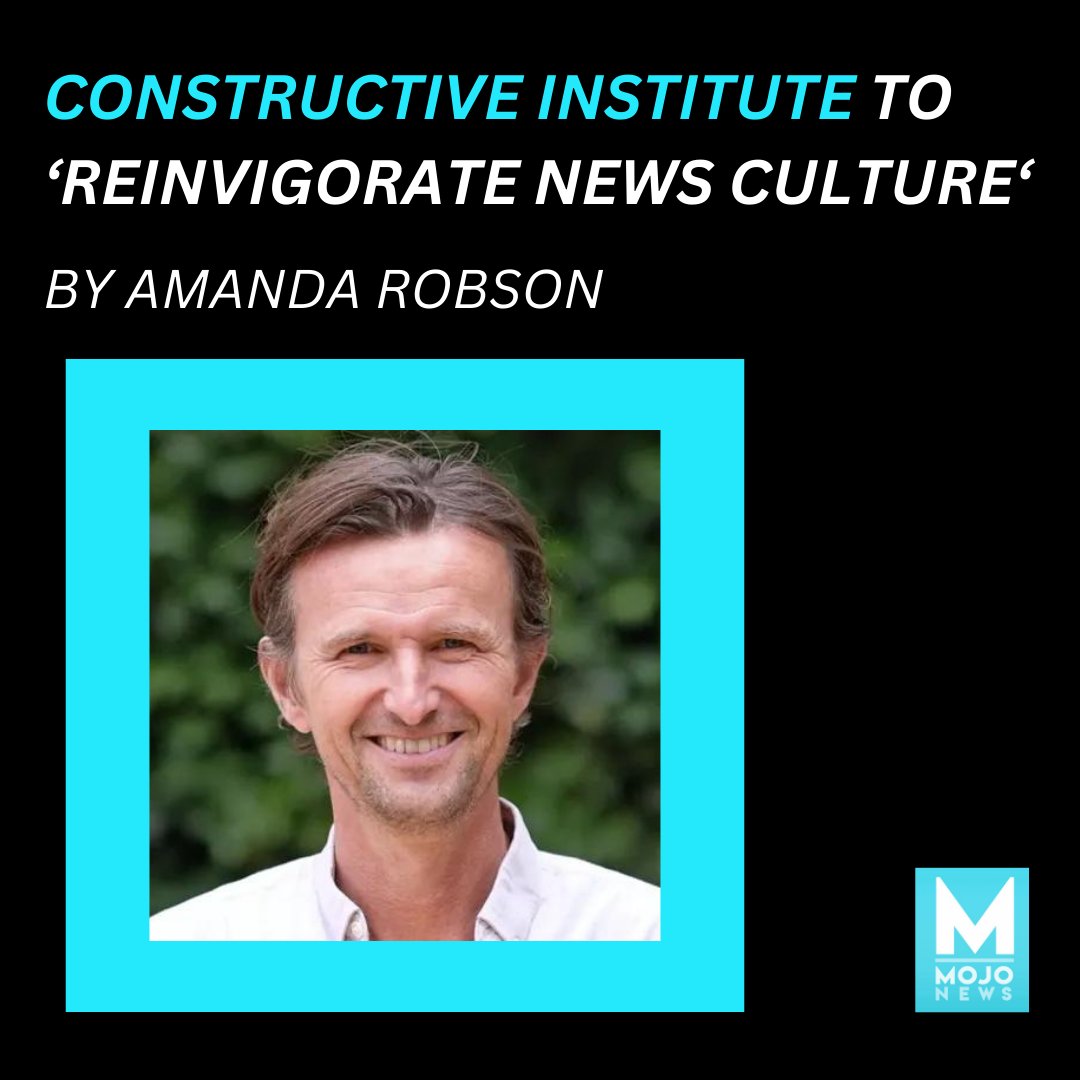 What is the Constructive Institute and why is it pushing for a novel approach to news reporting?

Words by Amanda Robson

bit.ly/constructivein…

#constructiveinstitute #mojonewsau #studentjournalism #monashstudents #monashuniversity