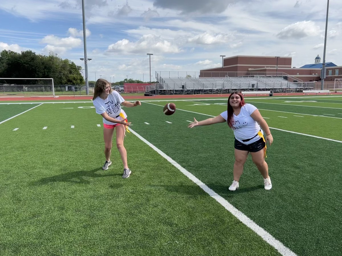 dawson_eaglesSB's tweet photo. White Lies T-Shirt Day on flag football competition day!
🥎
🦅
🏈
#whitelies #flagfootball #competitionFridays #itsbetterhere #someflyweSOAR #FAMILY @DawsonHighSchl https://t.co/bZ2jHJAlI3