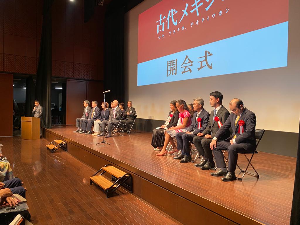 📸 Esta semana, la <a href="/EmbamexJP/">メキシコ大使館 🇲🇽</a> inauguró la exposición "México Antiguo: Mayas, Aztecas y Teotihuacán", en <a href="/kyuhaku_koho/">九州国立博物館</a>, la cual reúne 143 piezas prehispánicas de México en territorio japonés.

🇲🇽🤝🇯🇵
#DiplomaciaCercaDeTi
