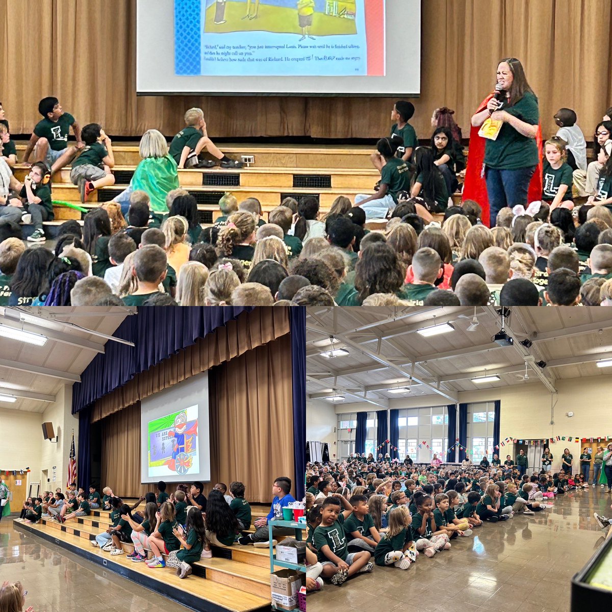 Leary Lions learning the PBIS/SEL traits: Self Management &amp; Being Trustworthy during today’s assembly.💚💛#youbelonghere #learylions
<a href="/DrBarbaraMullen/">Barbara MullenPhD</a> <a href="/MeaghanMagee/">meaghan magee</a>