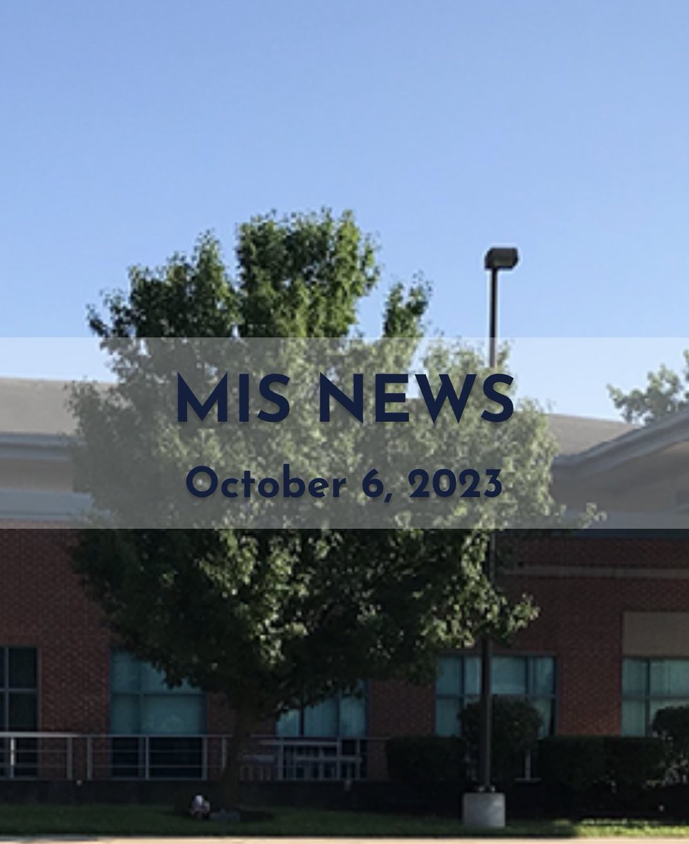 Check out the latest edition of MIS News for information about an updated lunch menu, attendance and many community activities.  #proud2bMIS #1GC new.express.adobe.com/webpage/NqW5Lv…