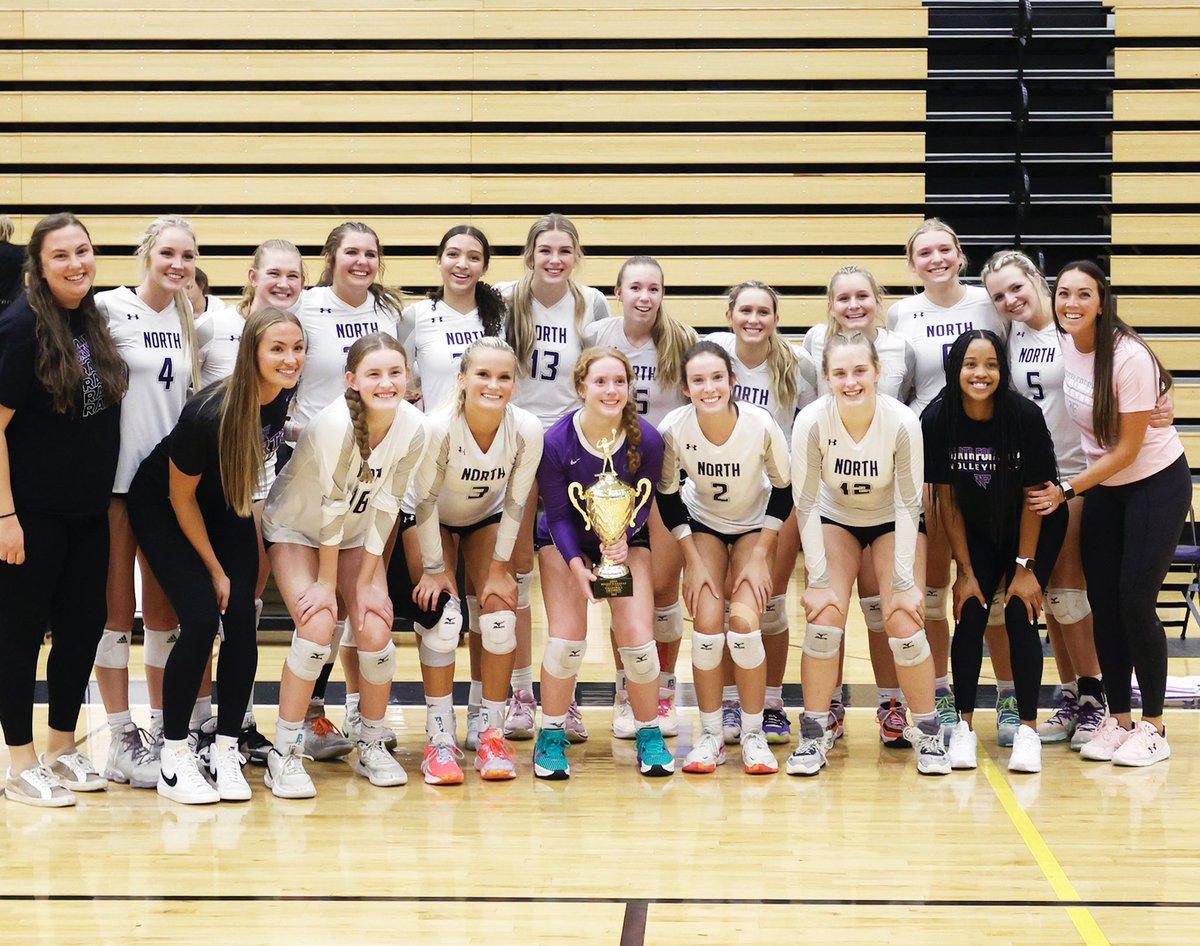 NoFoVB's tweet photo. 2023 Region 8 6A CHAMPIONS

For 22 years, this volleyball program was starved of a region championship! This morning, we woke up as the 2023 Region 8 6A CHAMPS!

This group of athletes made history last night and are building a legacy for the future of NoFo VB!

#ONENORTH https://t.co/um43DHUCEh