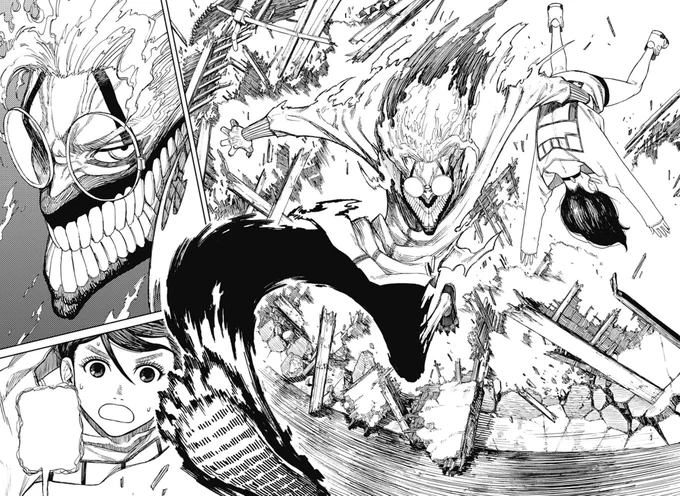 Dandadan 🤝 Kaiju No. 8
silly people who've got the coldest looking transformations 