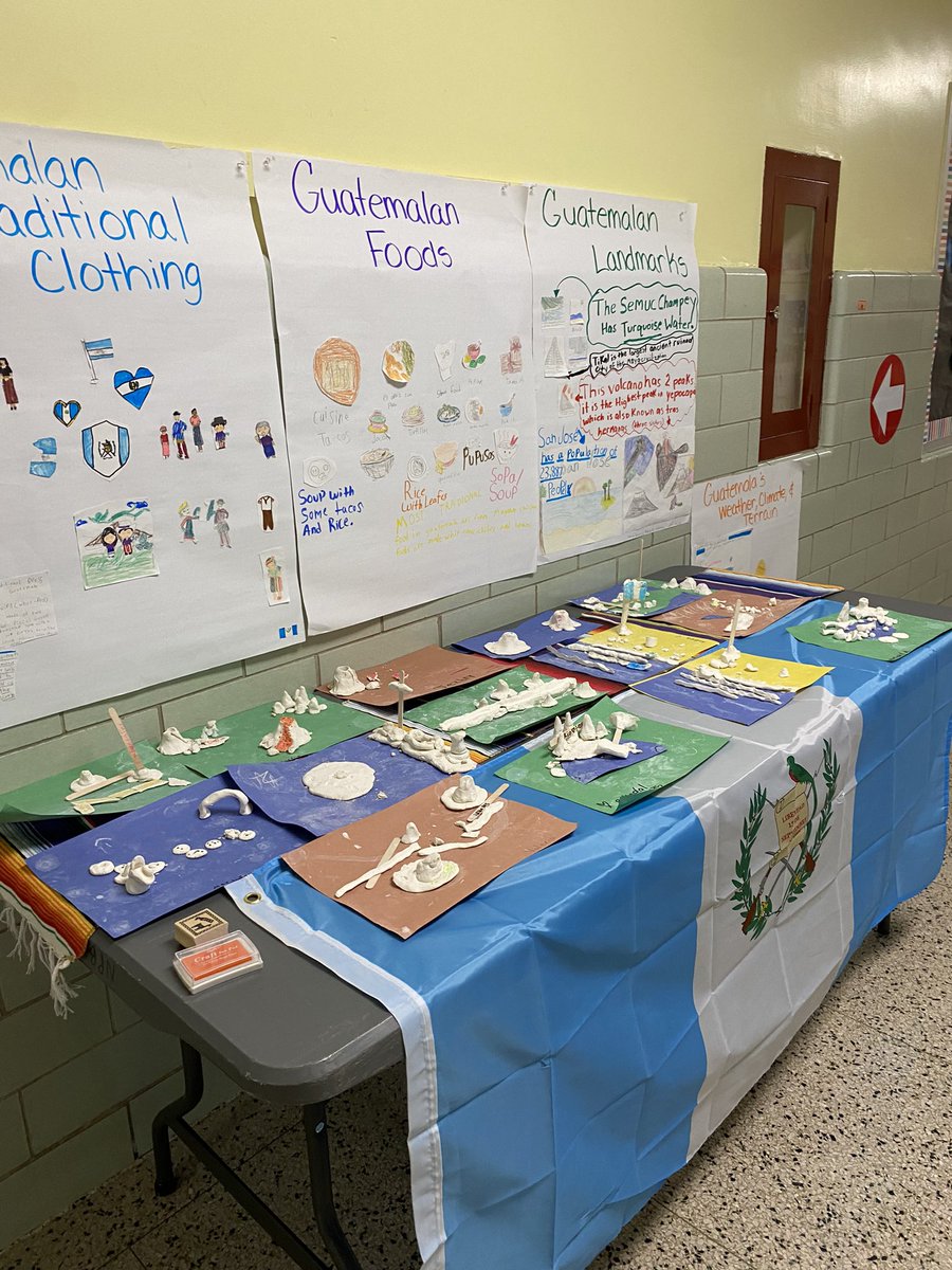 Hispanic Heritage Family Night! Students created artifacts from their home countries, food, and music! The best @NPSD_StonyBrook HHM committee did an amazing job! So proud!