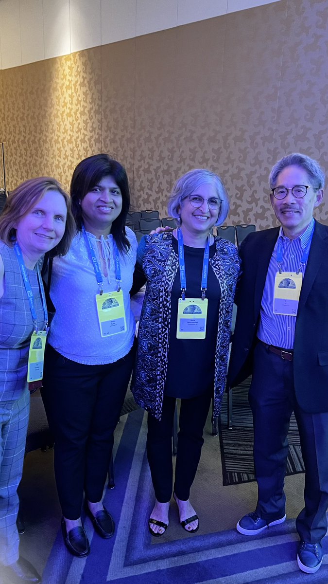 Congratulations Maria Mascarenhas for winning the Margaret Stallings NASPGHAN award. You are a great mentor and truly an inspirational person. Thanks Ann Scheimann for introducing me to Maria. My two great mentors. <a href="/NASPGHAN/">NASPGHAN</a> #NASPGHAN23