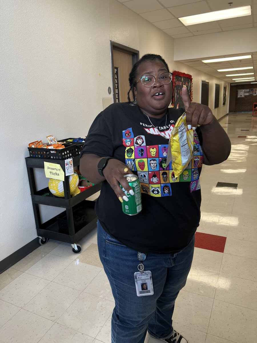 Handley Panthers are “ALL THAT and a BAG of CHIPS” we appreciate everything you do every single day! 🖤❤️🐾