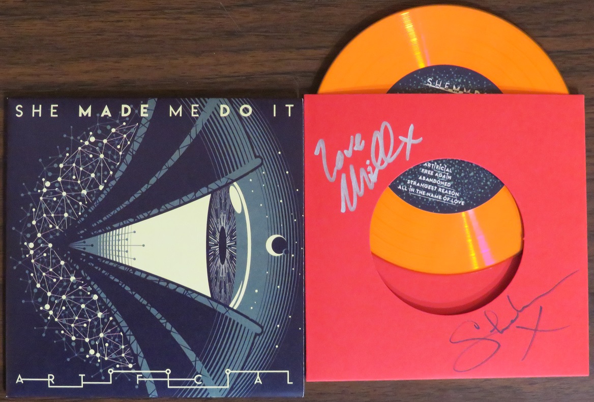 John F (@nullpunter) on Twitter photo New EP "Artificial" by <a href="/SheMMDI/">She Made Me Do It</a>! The CD is made to look like a record and even has a sleeve that fits in the case! So does that make this an "Artificial" record? New EP "Artificial" by <a href="/SheMMDI/">She Made Me Do It</a>! The CD is made to look like a record and even has a sleeve that fits in the case! So does that make this an "Artificial" record?