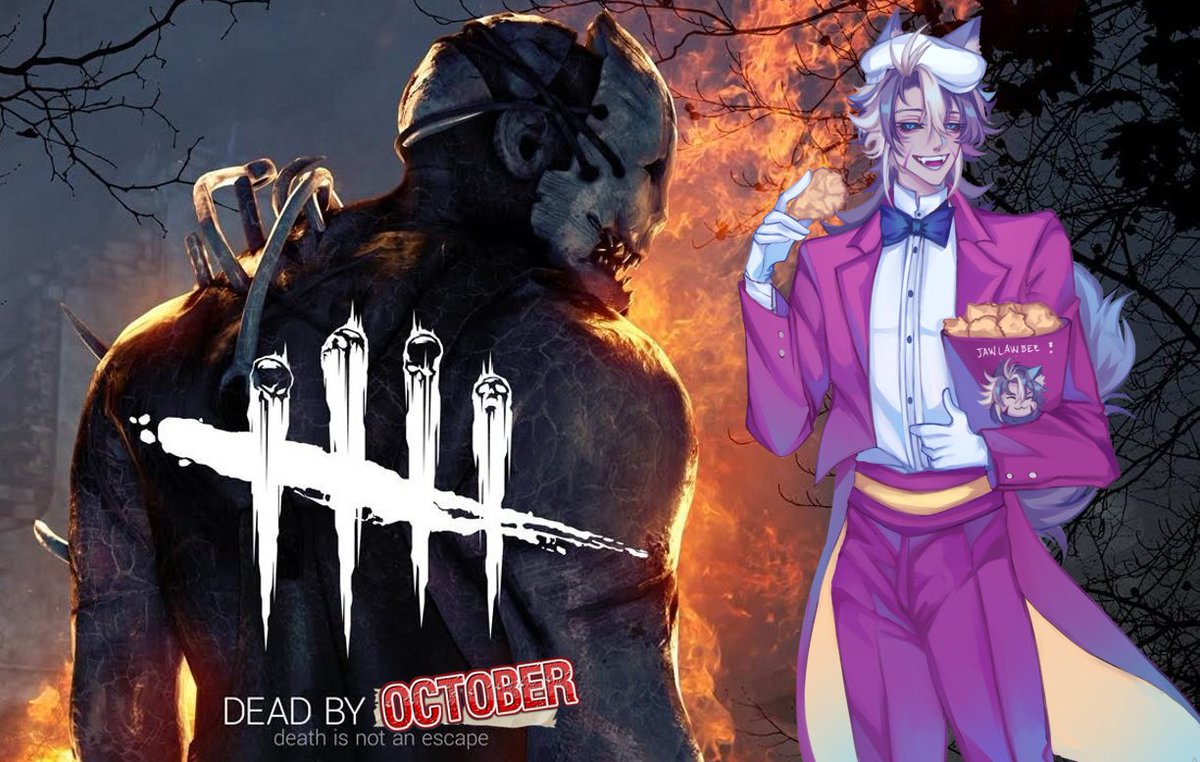 JawlawSenpai's tweet photo. ANNOUNCING THE OFFICIAL START OF "DEAD BY OCTOBER"
Streaming nothing but #DeadbyDaylight for the rest of October!
This is to celebrate my 2 year anniversary on Twitch!
#Vtuber #PHVtuber #VtubersUprising #StreamerPH #VtuberEN
Link Here: https://t.co/4mSeG2w0bJ https://t.co/Dw2bAnq3pT