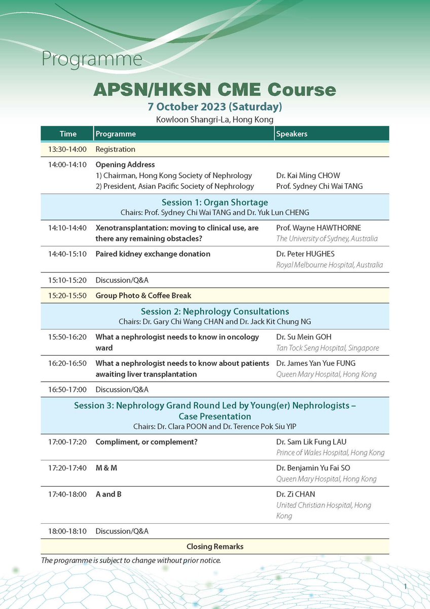 KM (@drkmchow1) on Twitter photo Look forward to HKSN and APSN CME course today <a href="/sydney_tang/">Sydney Tang</a> <a href="/dr_jackng/">Jack Ng</a> <a href="/jamesyyfung/">James Fung, MD, FAASLD, FRACP</a> <a href="/GChanTweets/">Gary Chan</a> Look forward to HKSN and APSN CME course today <a href="/sydney_tang/">Sydney Tang</a> <a href="/dr_jackng/">Jack Ng</a> <a href="/jamesyyfung/">James Fung, MD, FAASLD, FRACP</a> <a href="/GChanTweets/">Gary Chan</a>