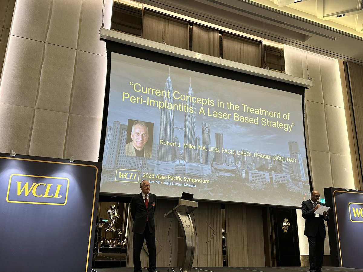 louisalee's tweet photo. “The laser is not just a physical instrument, it’s also a biological instrument.” - Dr Robert J Miller @ #WCLI2023 https://t.co/2dQfklrSYT