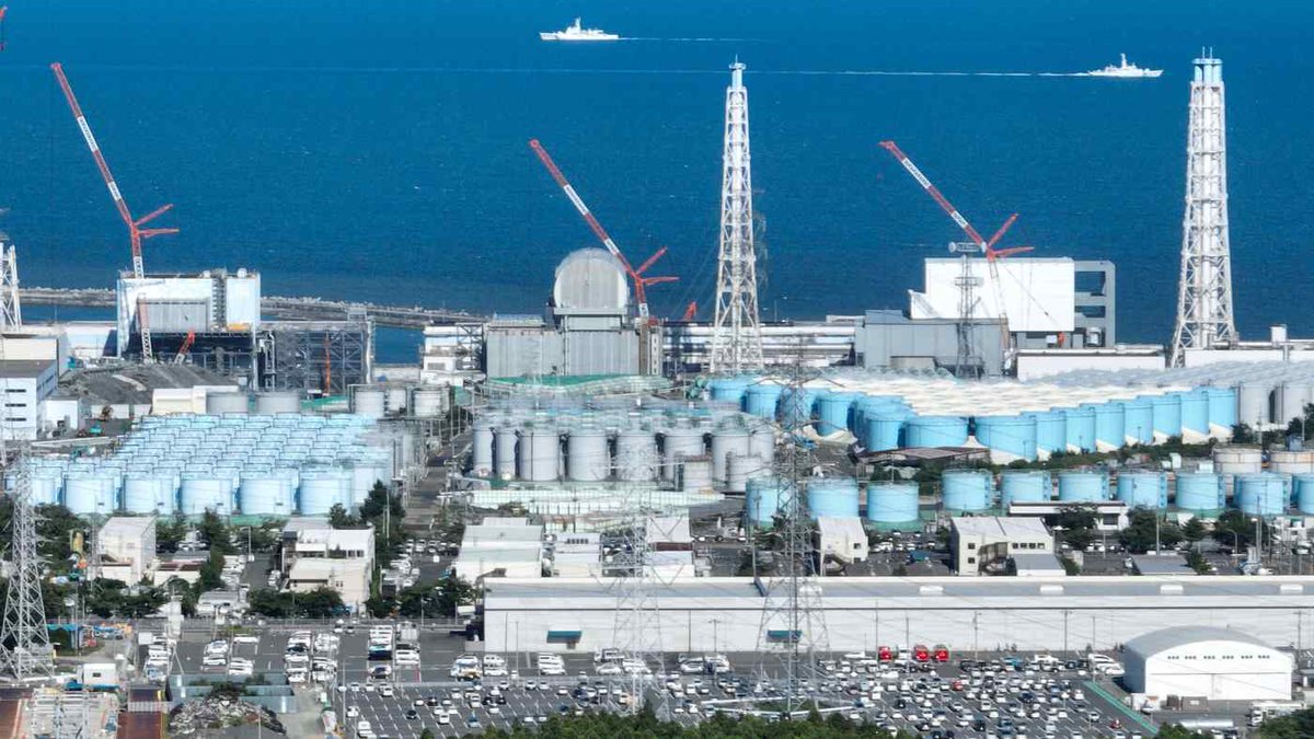 dpcwatcher's tweet image. The second round of the discharge of treated radioactive water from the wrecked Fukushima Daiichi nuclear power plant into the sea began Thursday, the plant operator said, after a spat over it quickly escalated between Japan and China.