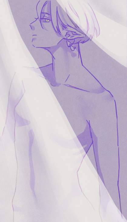 線画から逃げるの巻
顎を上げてるの好きで気を抜くとすぐにこのポーズばっか描いてまう