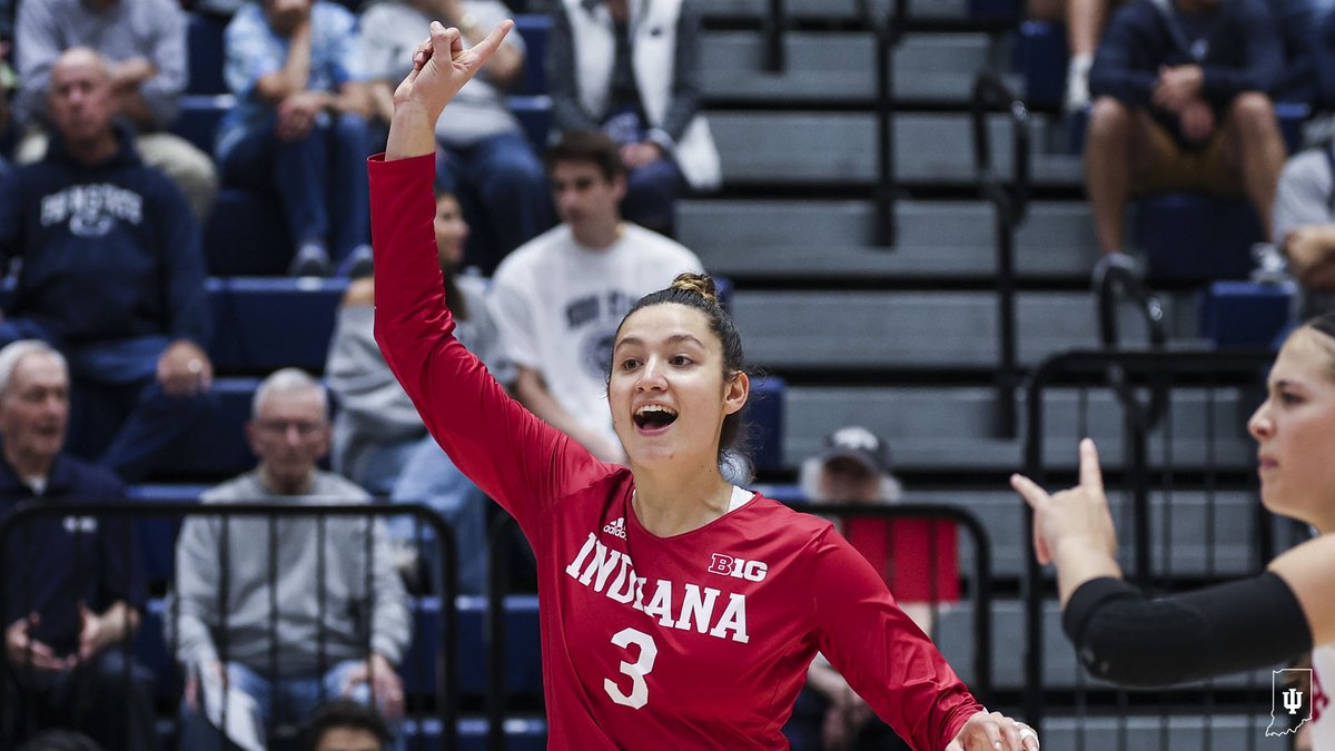 Last year, Candela started her first Big Ten game at Penn State.

This year she went for 15 kills and a career-high 17 digs.

A breakout game for the sophomore.