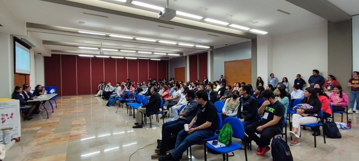 SQM_MX's tweet photo. Clausura del Congreso Internacional de Química de la Sociedad Química de México 2023
"La Química: De México 🇲🇽 para el 🌎"

#CISQM2023 #CongresoSQM #UASLP #FCQUASLP #LaQuímicaNosUne #CC200 #DeMéxicoParaElMundo https://t.co/g8LRoNJViD