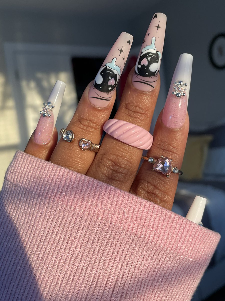 prettynailtech's tweet image. 🎀🫧 Cry Baby 🫧🎀

My favorite set EVER!