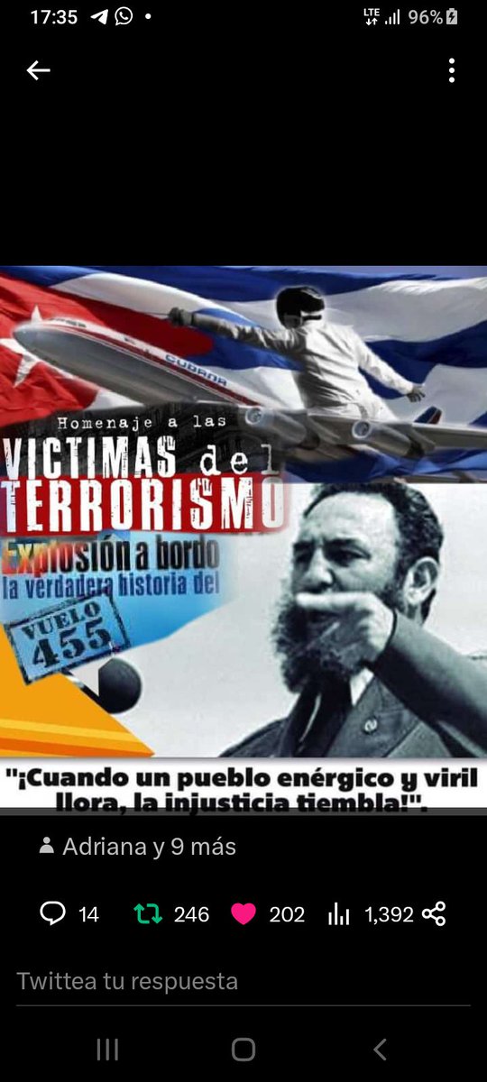 ¿Zurd@s, #QTalSi a una voz decimos, #NoMásTerrorismo y #AbajoElBloqueo?

@CeciCuba 
@gkanozo 
@Amanecerabz 
@MariposaRebeld1
@RolyAcosta
@MPaula851203 
@BetinaPM 
@MambiReb
@Casandra1994
@MannyCU
#CubaEsAmor
#DeZurdaTeam 🤝🐘