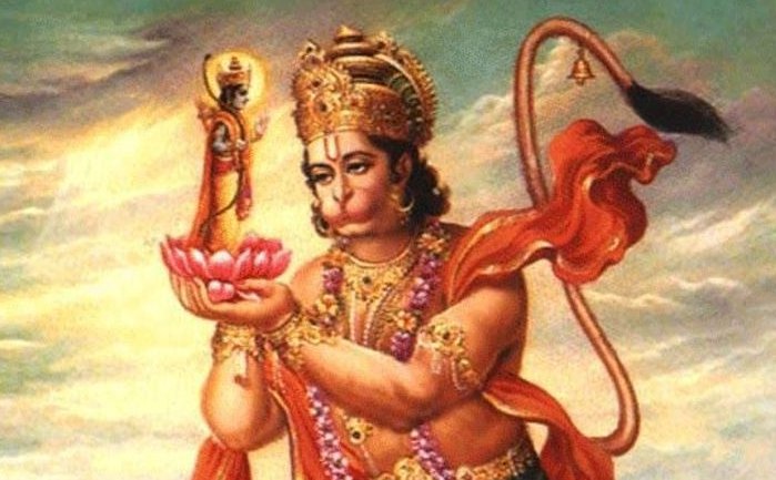 हनुमानजी कहते है -
न मे समा रावणकोट्योऽधमाः । 
रामस्य दासोऽहम् अपारविक्रमः ।।

'करोड़ों रावण भी पराक्रम में मेरी बराबरी नहीं कर सकते, वह इसलिए नहीं कि मैं बजरंगबली हूं, अपितु इसलिए कि प्रभु श्रीराम मेरे स्वामी हैं, मुझे उनसे अपरंपार शक्ति प्राप्त होती है।’