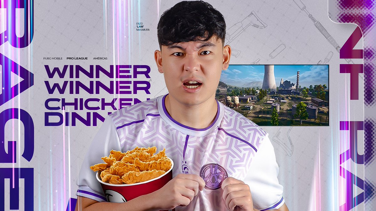 inf_rage's tweet photo. WINNER WINNERCHICKEN DINNER🍗💜
MAPA: Erangel
ABATES: 10 
TOTAL: 20 PTS
#PMPLAM https://t.co/NRwy6PS7tK