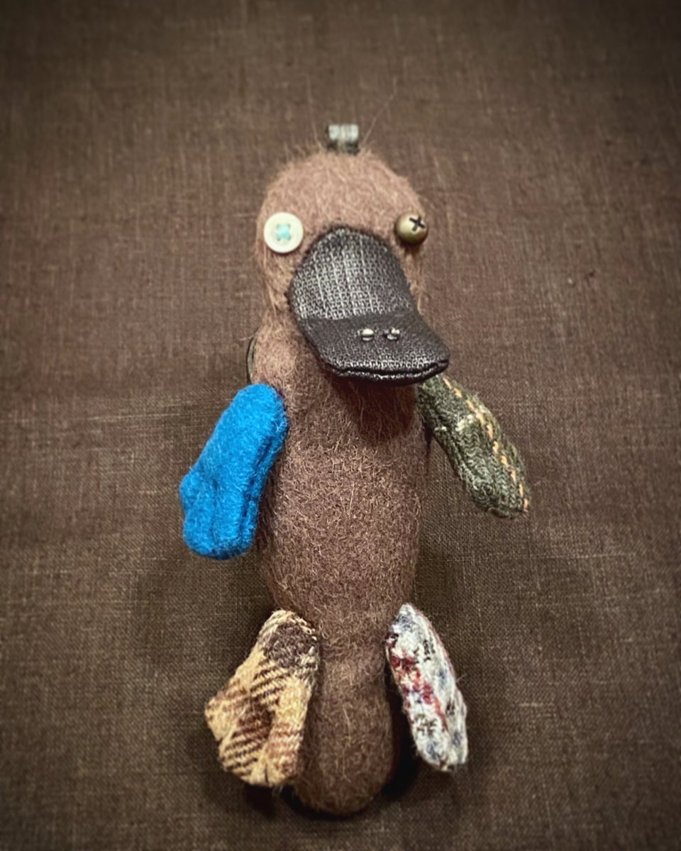 acofuku's tweet photo. カモノハシさん、な気がする。

#lepetitcadeau #petitdoll #カモノハシ #platypus #謎モチーフが謎過ぎる https://t.co/OKhHoS8RFU