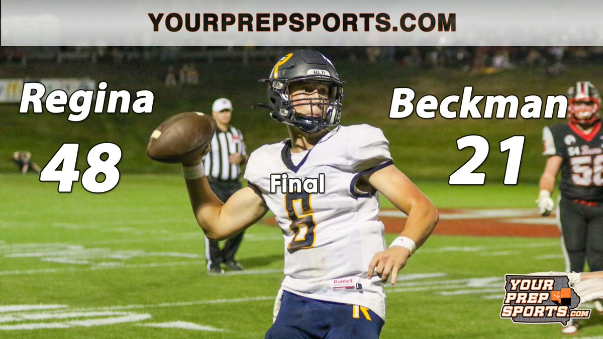 Regals Back in the Win Column
#iahsfb