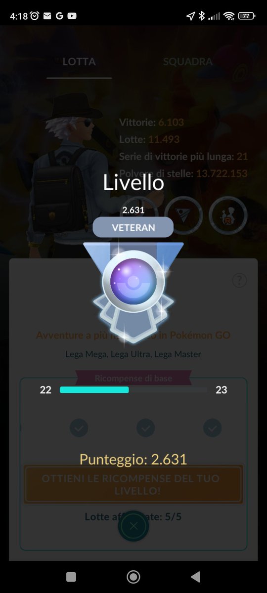 WolverZed's tweet image. 5-0, 2-3, 4-1, 3-2, 4-1, 4-1 = 22-8
Until now. Welcome back openGL😇
#PokemonGO #gbl #GoBattleDay 
*Road to expert🍀