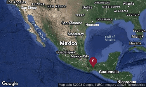 Preliminar: SISMO Magnitud 6.3 Loc 13 km al NOROESTE de MATIAS ROMERO, OAX 06/10/23 23:06:54 Lat 16.98 Lon -95.09 Pf 10 km