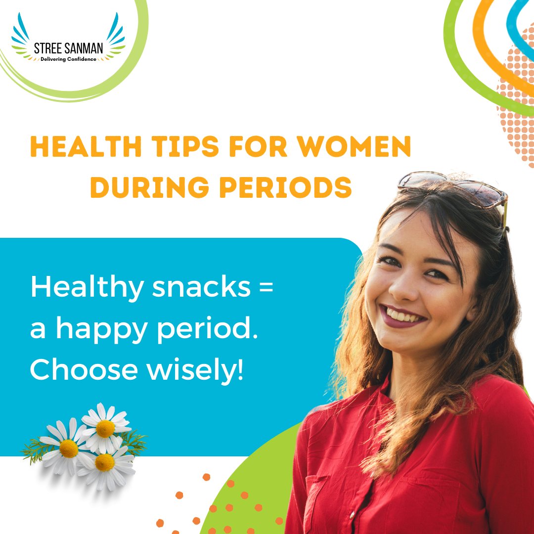 StreeSanman's tweet image. Healthy snacks = a happy period. Choose wisely!

#PeriodPositivity #PeriodEmpowerment #StreeSanman